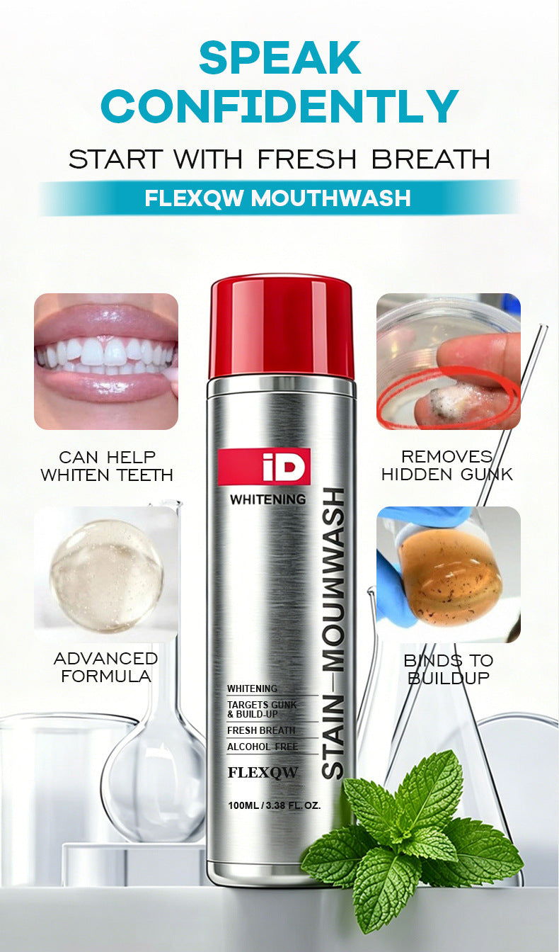 🔥 Limited-Time Sale | 30-Second Stain-Care Mouthwash – Fresh Breath & Brighter Smile