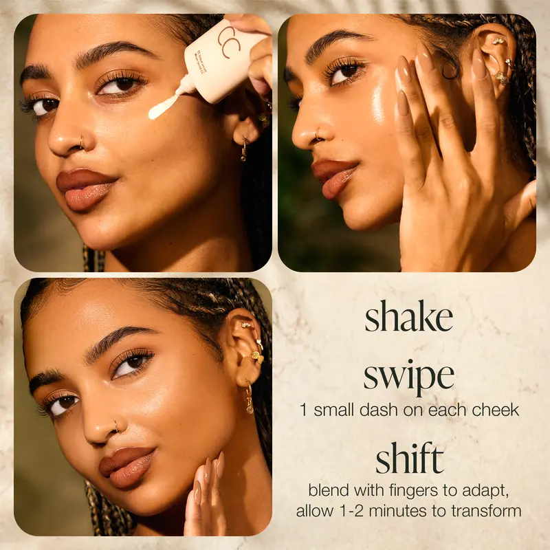 💕CC color-correcting tinted serum