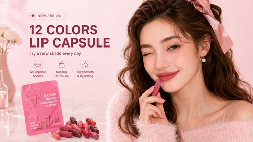 💕 Limited-Time Offer | Mini Lipstick Capsule Collection 💄 12 Shades, One Perfect Bag
